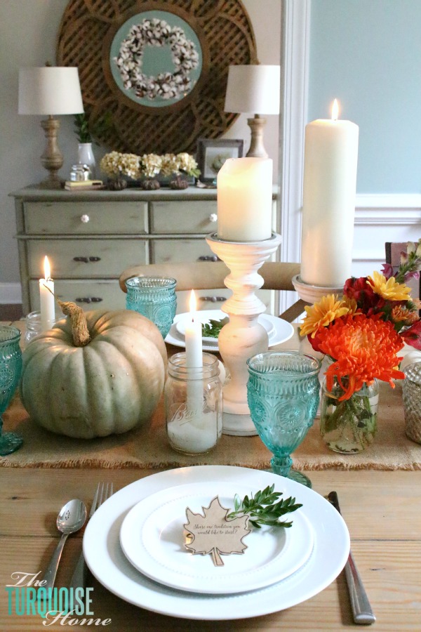 What a fabulous way to create meaningful conversations around the Thanksgiving table! We'll be starting this tradition this year!!