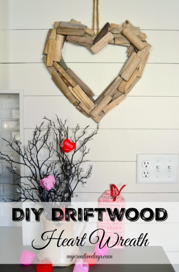 Driftwood Valentine's Day Wreath