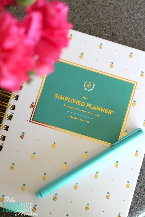 The Simplified Planner from Emily Ley | Details at TheTurquoiseHome.com