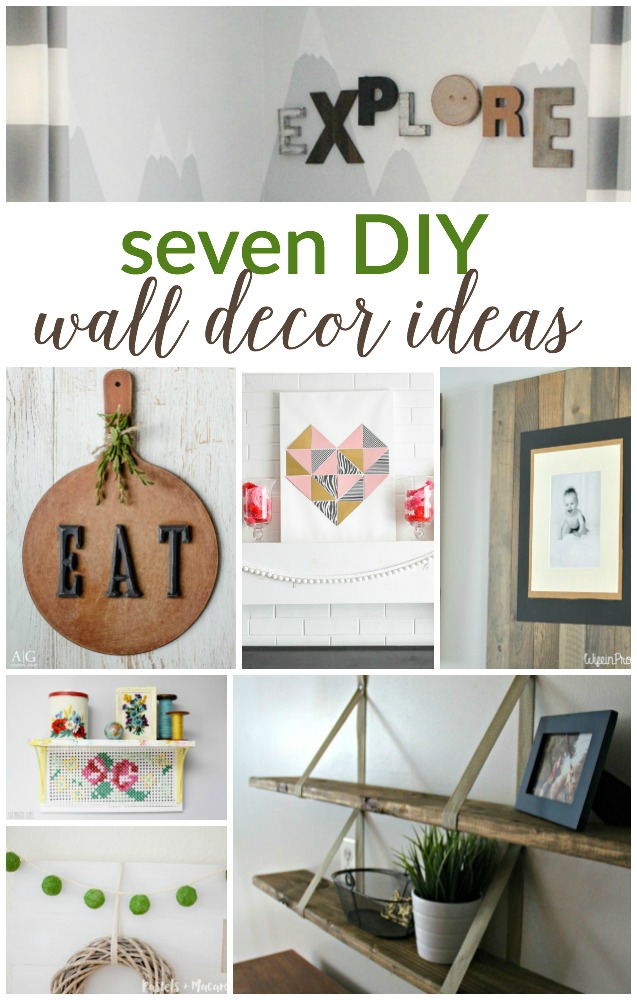 7 DIY WALL DECOR IDEAS (WORK IT WEDNESDAY) - PLACE OF MY TASTE