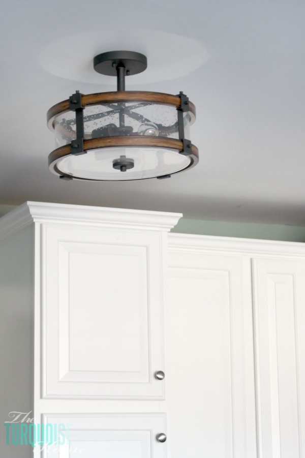 New Farmhouse Semi Flush Mount Light Kitchen 2 