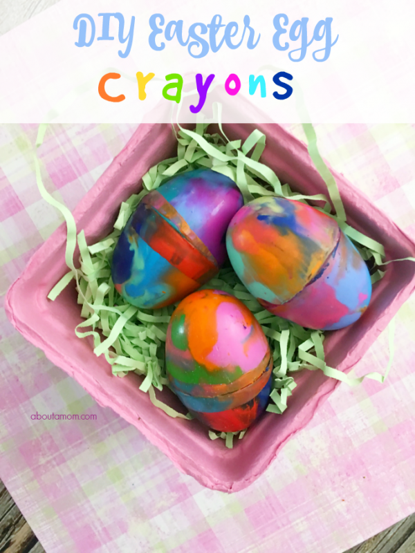 Easy DIY Easter Egg Crayons