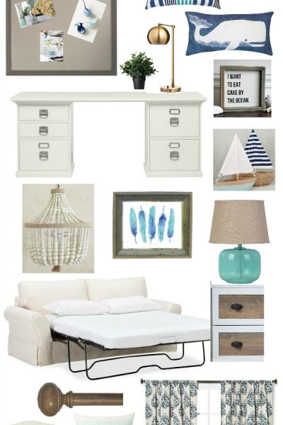 Bedroom and Office Inspiration with a Nautical Theme