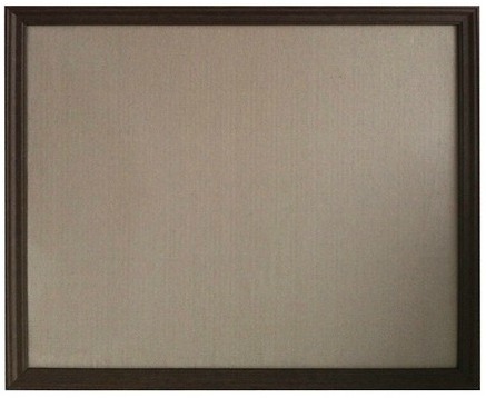 Framed Linen Pin Board | TheTurquoiseHome.com