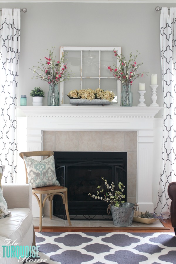 Farmhouse deals mantel decor