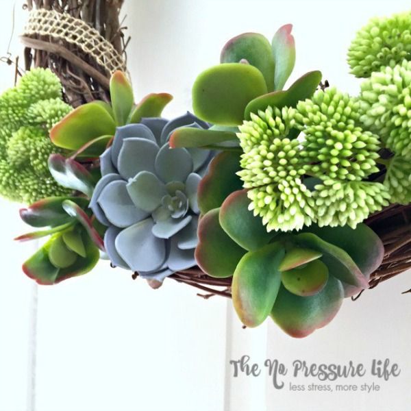 Succulent Wreath Tutorial