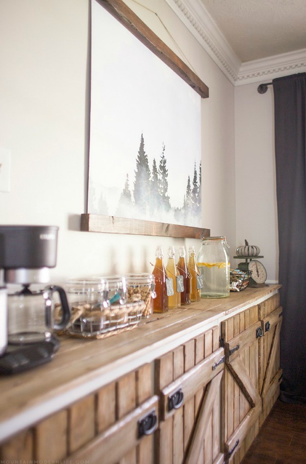 Budget Wall Art for Dining Room | Mountain Modern Life