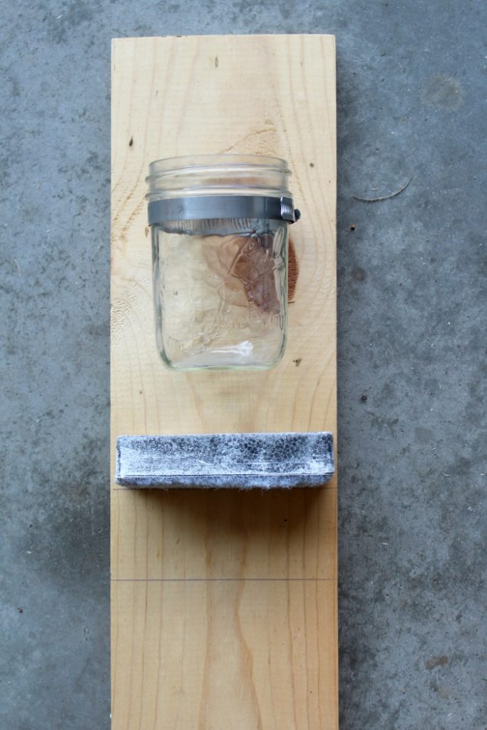 DIY Chalk and Eraser Holder {for a chalkboard}