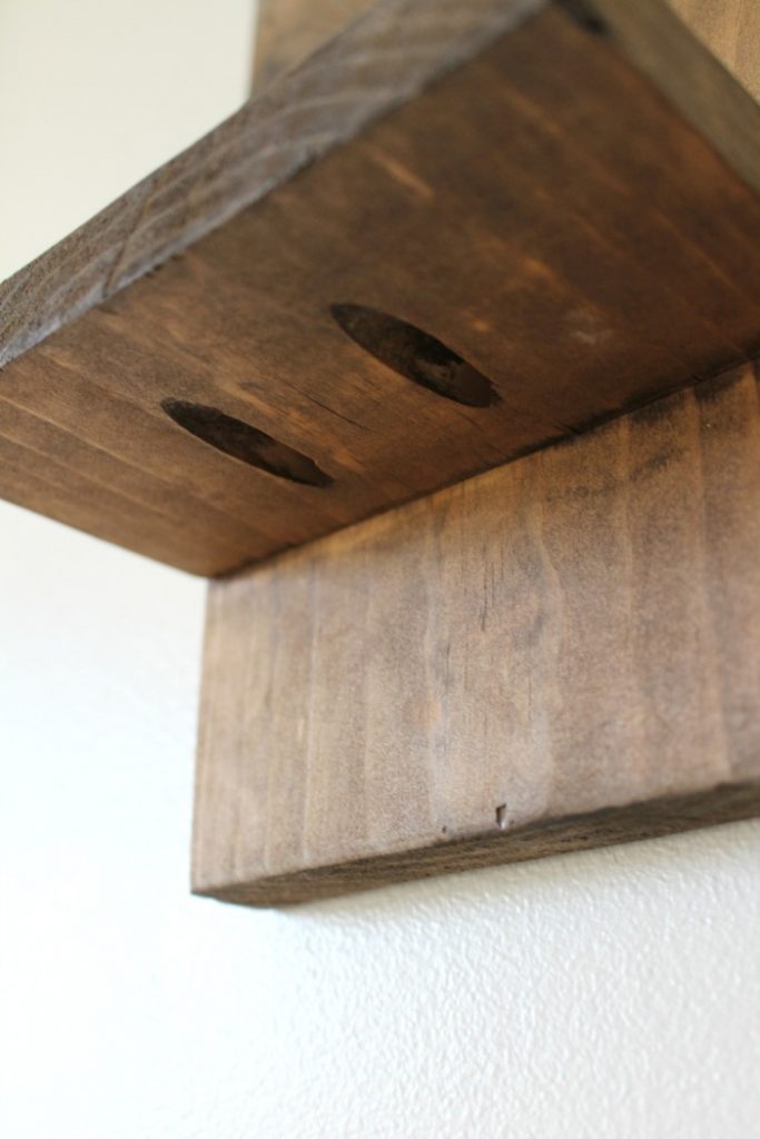 DIY Chalk and Eraser Holder {for a chalkboard}