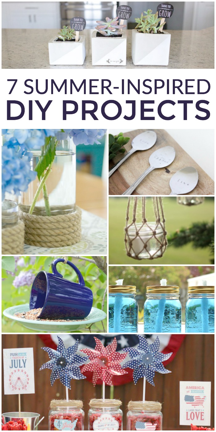 7 Summer-Inspired DIY Projects