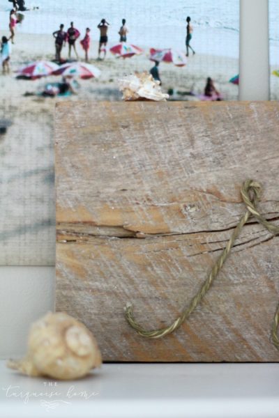 This DIY Driftwood Finish is so easy to create with just a couple of items! Full tutorial ...