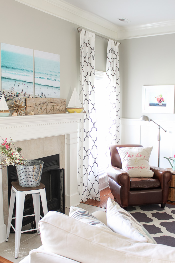 LOVE these tips! 5 simple ways to add summer decor to your home!