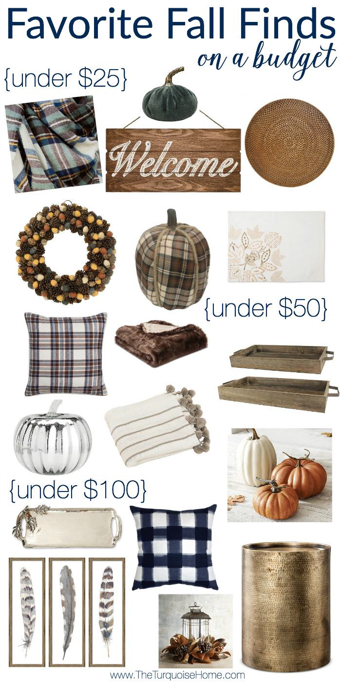 Favorite Fall Finds on a Budget!