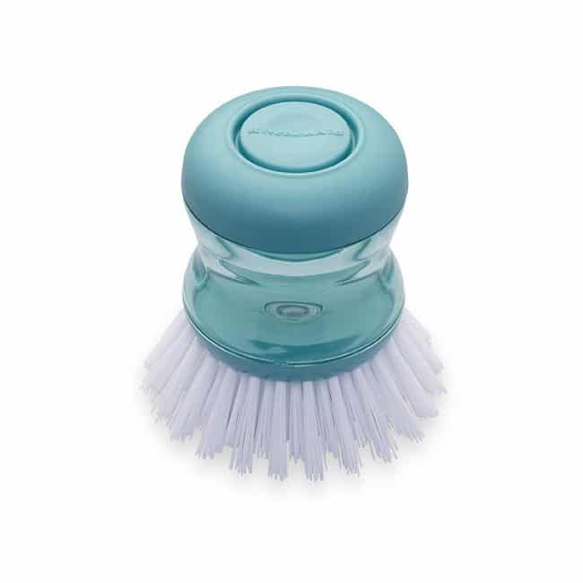 Function and pretty turquoise soap brush would make washing dishes so much more pleasant! | Top 15 Kitchen Gifts for the Turquoise Lover