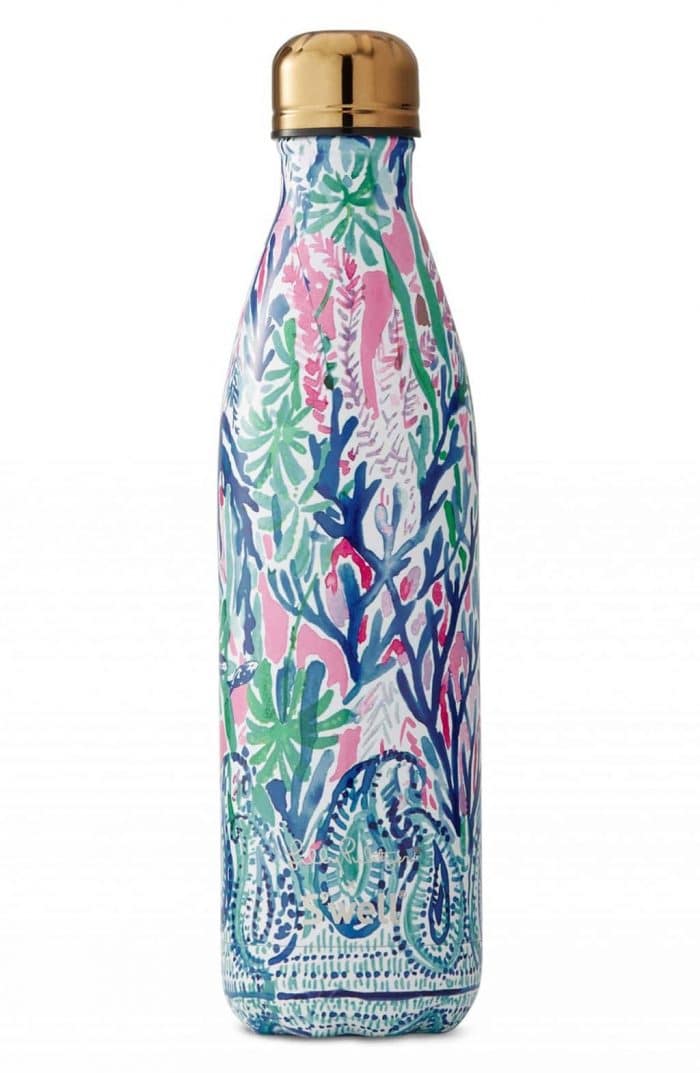 Lilly Pulitzer and Swell Water Bottle | Gorgeous Turquoise Gifts for the Cook!