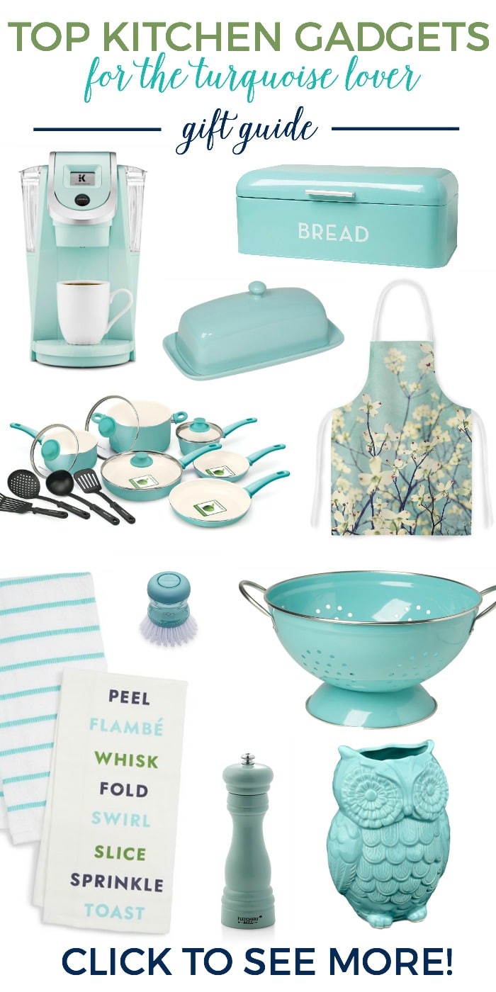 20 Gorgeous Turquoise Kitchen Accessories to Love