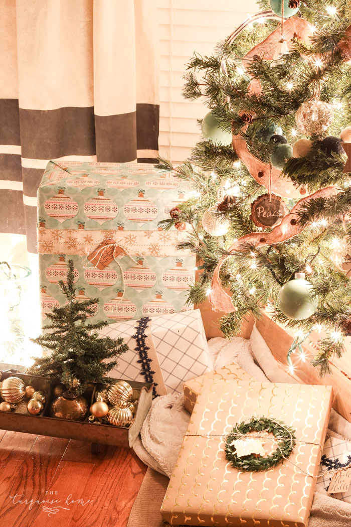 The glow from the Christmas tree sure does set the mood for cozy nights and joyful hearts.