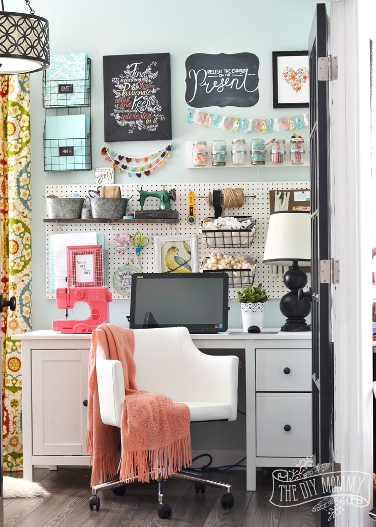 Home Craft Room / The 44 Best Craft Room Ideas Home And Design : .pegboard craft room craft room shelves basement craft rooms ikea craft room craftroom this metal cart is built with your home office or craft room in mind, but you could use it just about.