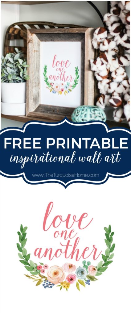 Love One Another FREE Valentine's Day Printable