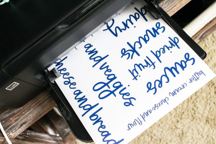 Create your own DIY Pantry Labels & Pantry Tour