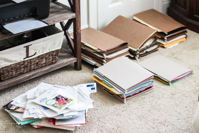 How to Eliminate Paper Clutter for Good! | 30 days to Less of a Hot Mess