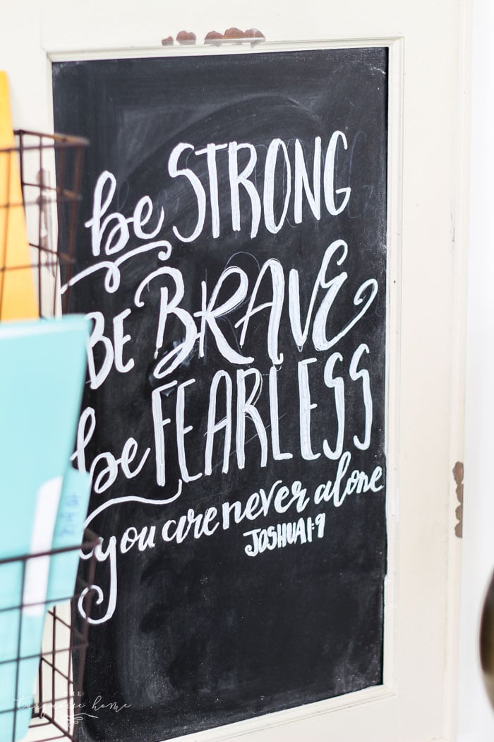 Be Strong Be Brave Be Fearless you are never alone. | My Word of the Year