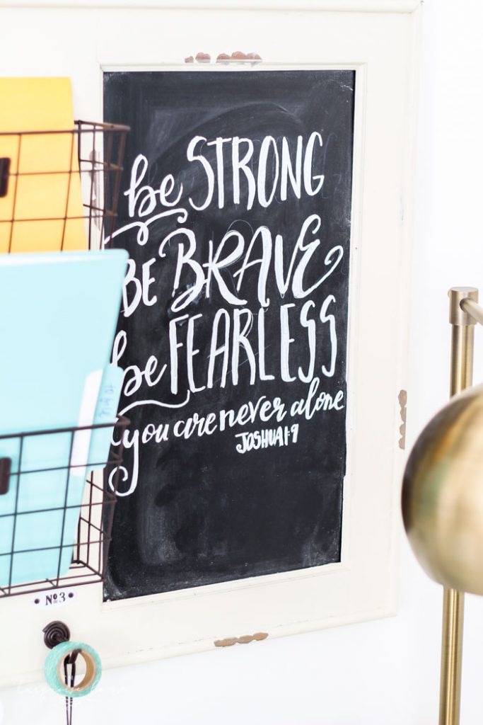 Be Strong Be Brave Be Fearless - An Inspirational Free Printable