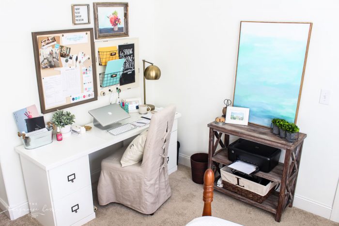 How to Declutter an Entire Room! My Organized Office | 30 Days to Less of a Hot Mess