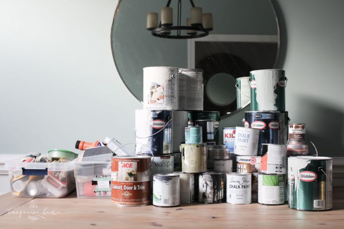 How to Organize and Store your Paint | 30 Days to Less of a Hot Mess Challenge