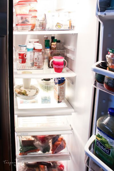 Tips for Refrigerator Organization | 30 Days to Less of a Hot Mess