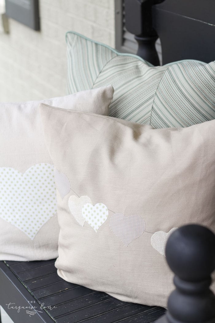 Such a CUTE and easy DIY pillow project! | Fabric Appliqué with a Silhouette Cameo