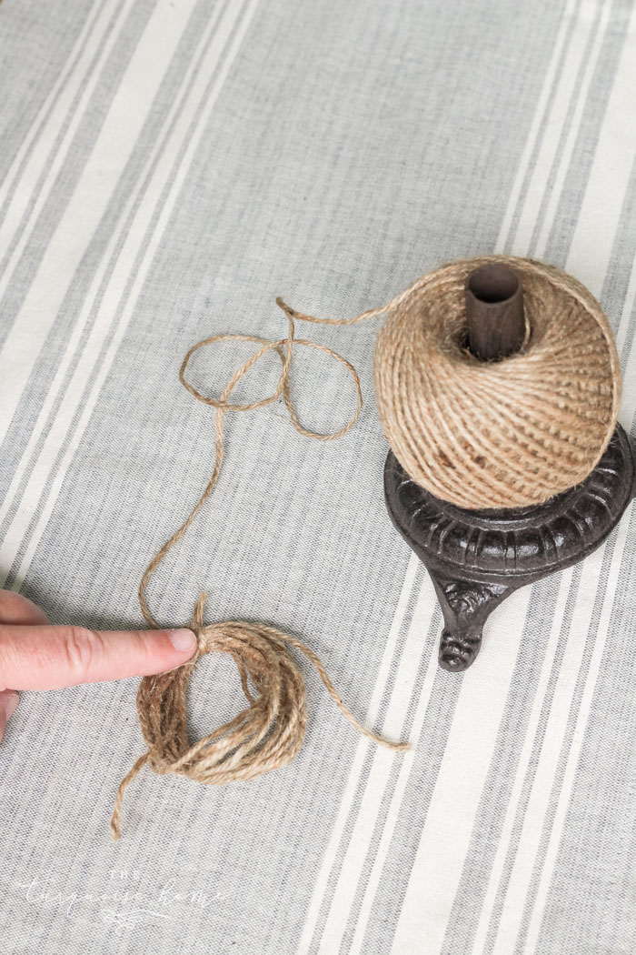 DIY Wood Bead Garland with Tassels - The Turquoise Home