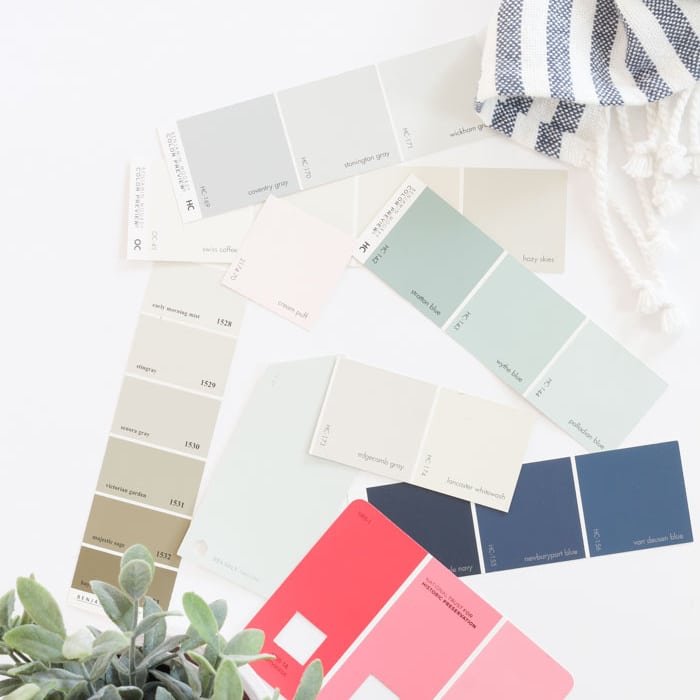 How to Create a Whole House Color Palette without being overwhelmed!!