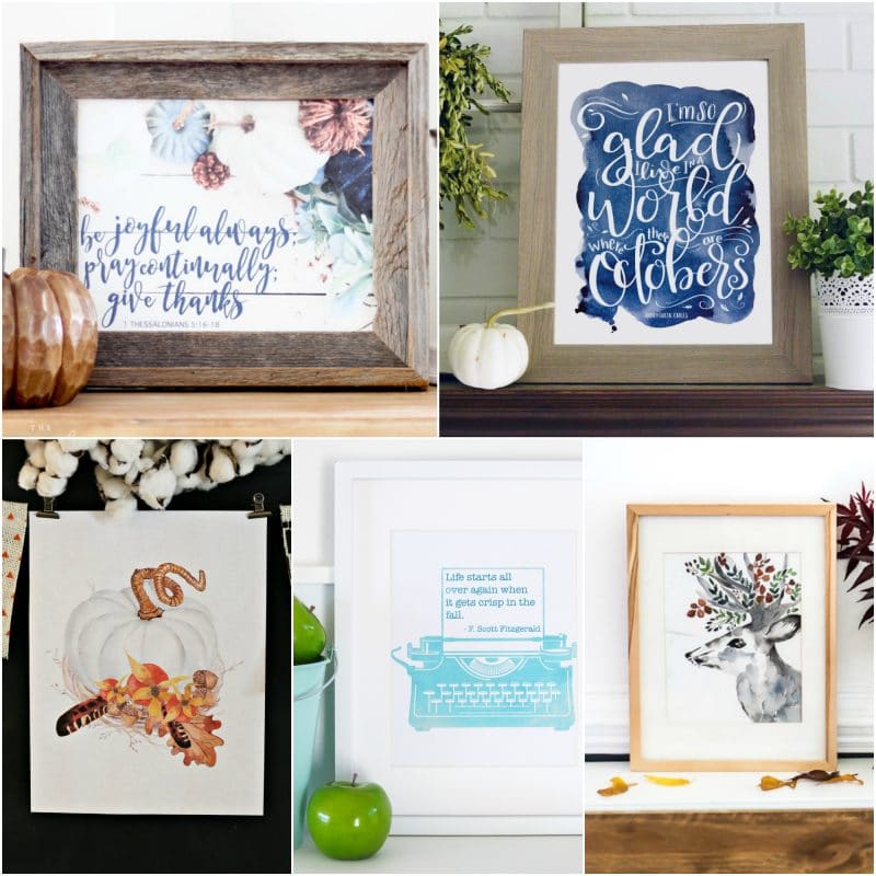 15 Free Fall Printables