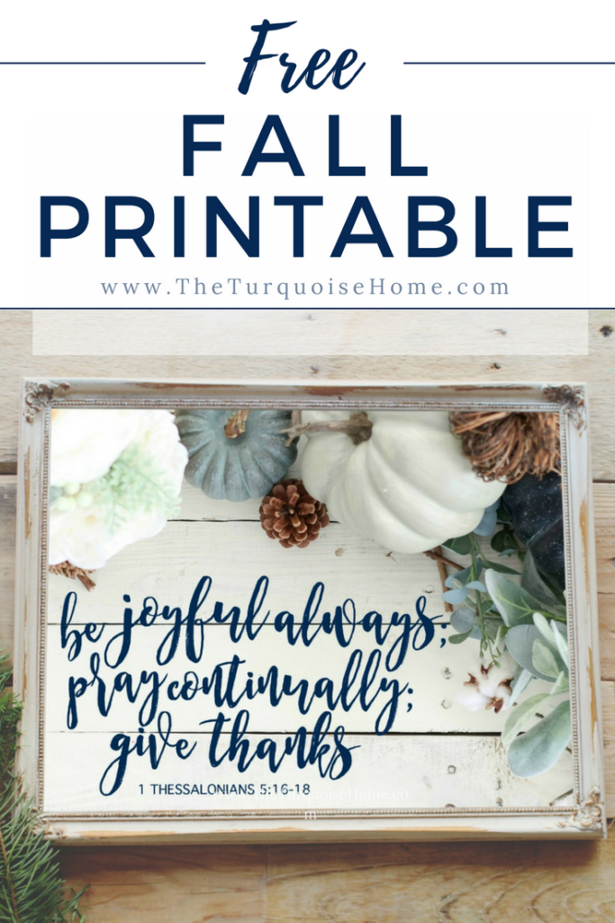 Three Free Fall Printables with gorgeous flat lay image!