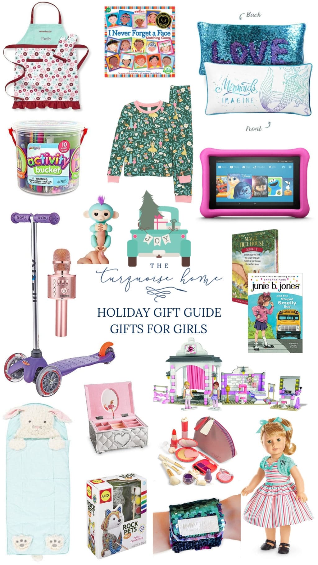 Holiday Gift Guide for Girls! - love these great ideas for girls of all ages!