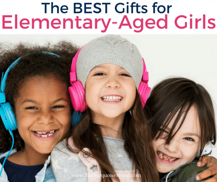 The BEST gift ideas for the Elementary-Aged Girl. Your daughter, niece or friend will LOVE these gifts for sure!