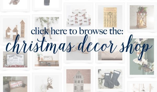 It's so fun to change out the Christmas decor a little bit every year! Shop fun, cool finds, here