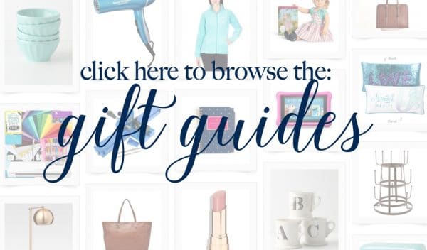 Gift guides are so helpful when shopping for the hard-to-buy-for niece, son, dad or grandma!