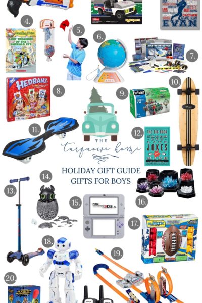 Holiday Gift Guide for Boys! - love these great ideas for girls of all ages!