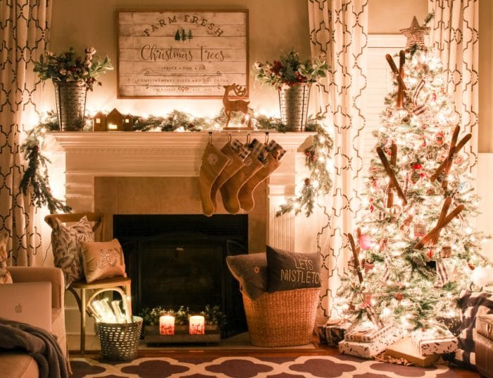 Christmas Nights Home Tour and a Christmas Interview by Candlelight