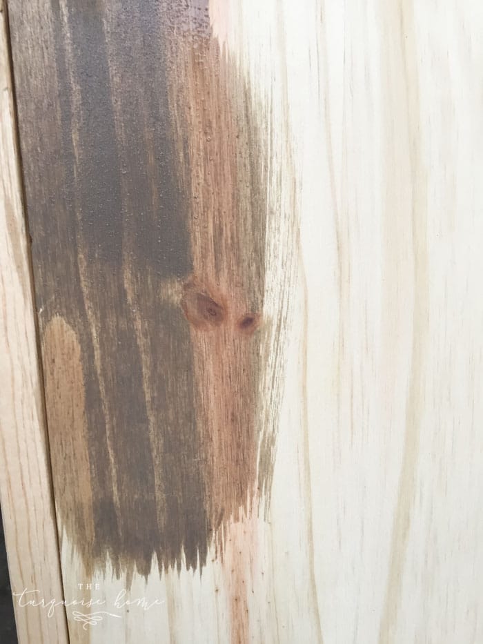 Weathered Stain from Old Barn Milk Paint