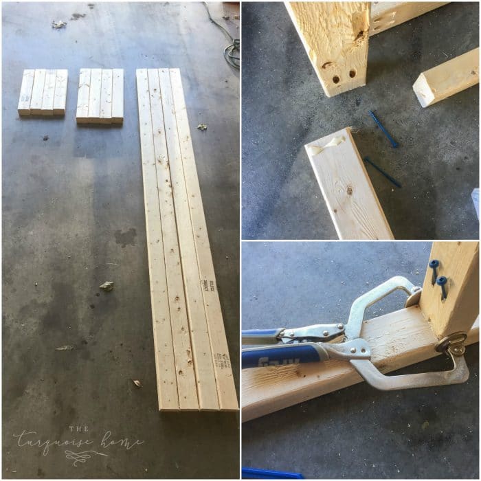 DIY Farmhouse Buffet | Step 1: Make the frame!