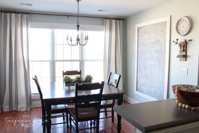 Kitchen farmhouse table with dining chairs to match