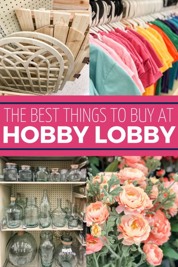 Best things to Buy at Hobby Lobby The Turquoise Home