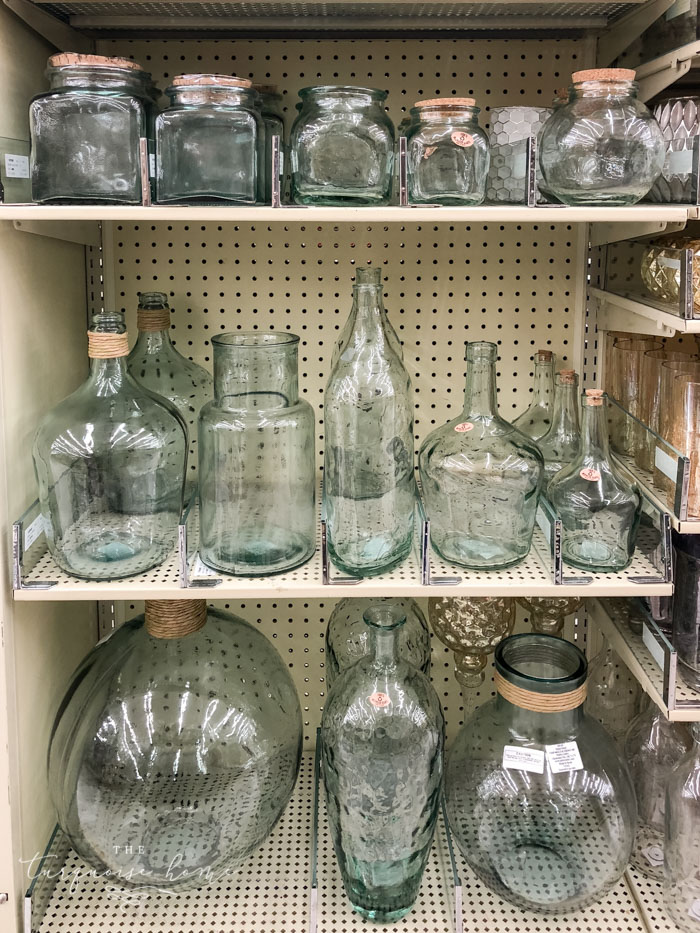 Round Glass Jar, Hobby Lobby