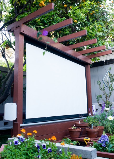 DIY Outdoor Movie Theater