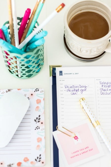 Emily Ley Simplified Planner Review | How I use my planner and my favorite hack