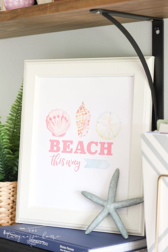 Free Summer Printable - Beach This Way!