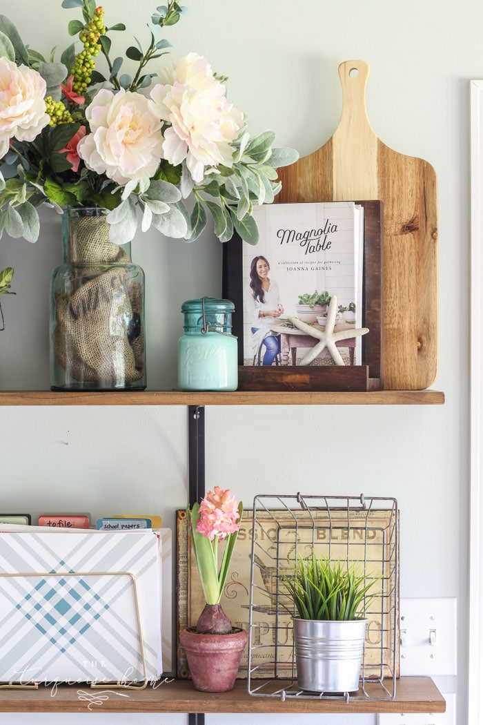 Summer Open Shelves in the Kitchen | Magnolia Table Cookbook 